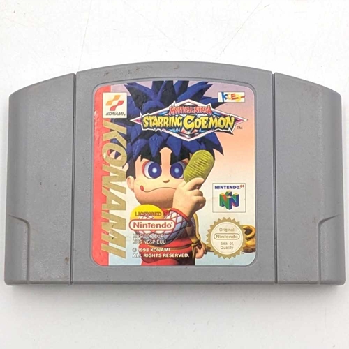 Mystical Ninja Starring Goemon - Cartridge - Nintendo 64 - (EUR) (B Grade) (Genbrug)
